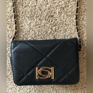 Chainlength Black Purse Bebe